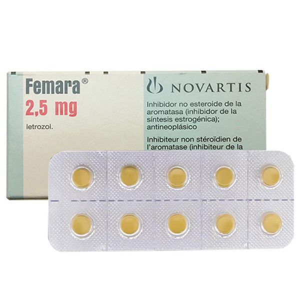 Femara 2.5 mg oral pills